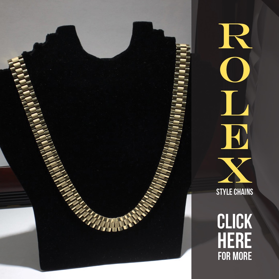 rolex style chain